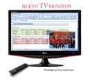 MONITOR LG 23" LCD/TV M237WA-PM